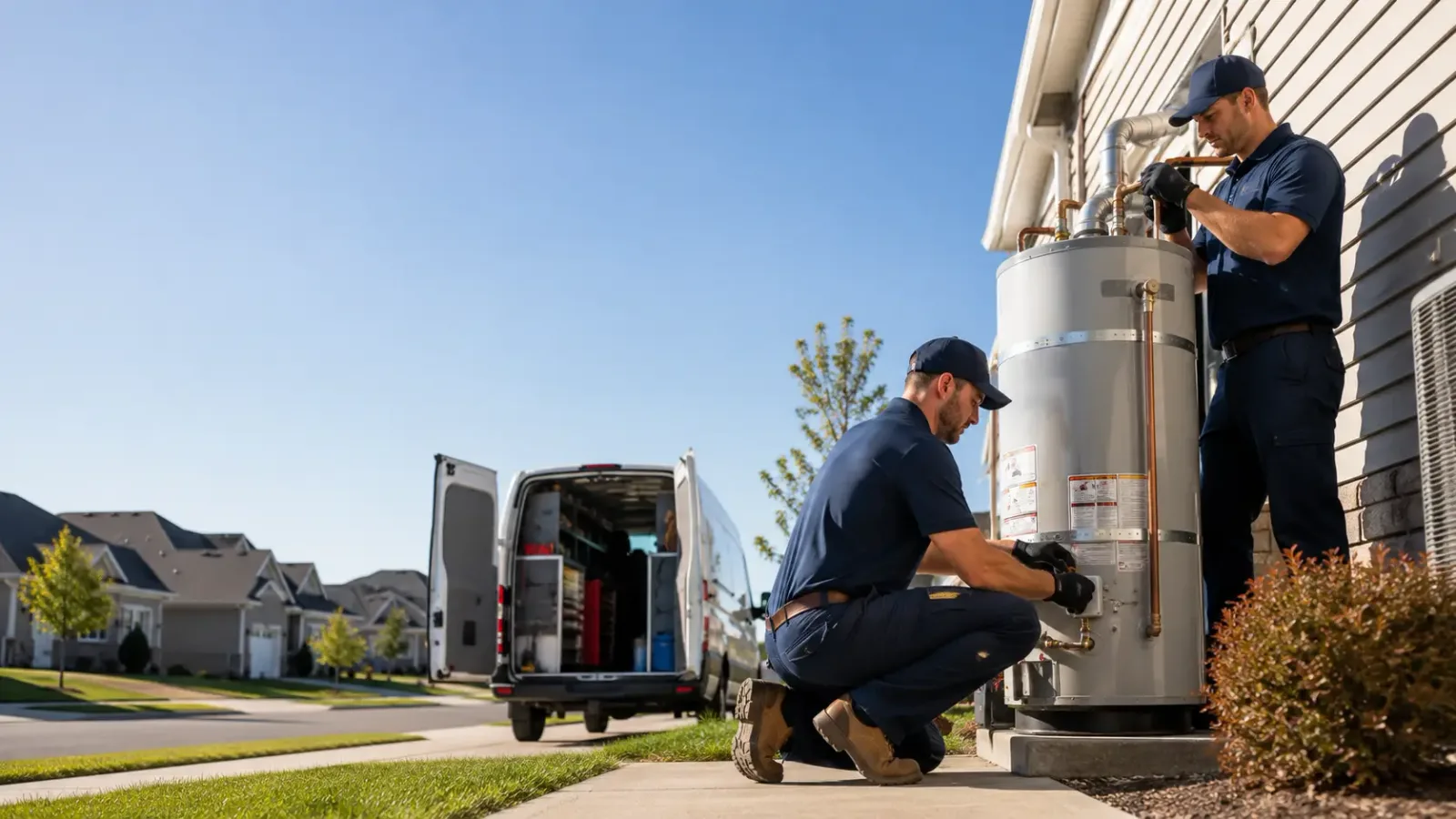 Water Heater Installation in New Douglas, IL